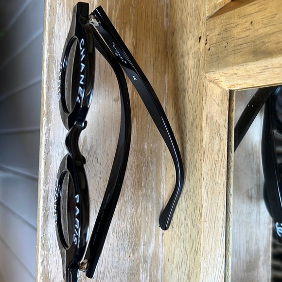 Chanel Paris Runway Round Sunglasses in Black Like New - Picture 16 of 16